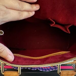 TAKASHI MURAKAMI X LOUIS VUITTON WHITE MONOGRAM MULTICOLORE ALMA PM